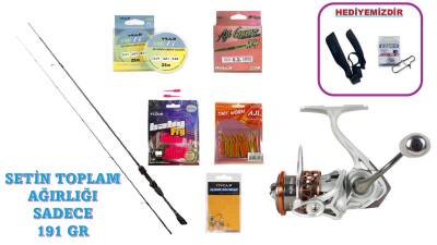 Ryuji Voltage 198 cm 0.6–7gr & Ryuji Ajix 500 LRF Seti - 1