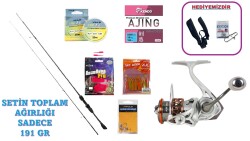 Ryuji Voltage 198cm 0.6-7gr & Ryuji Ajix 500 LRF Seti - Ryuji