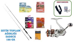 Ryuji Voltage Fuji 183 cm 0–3 gr & Ryuji Ajix 500 LRF Seti - Ryuji