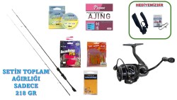 Ryuji Voltage Fuji 183 cm 0–3 gr & Ryuji Voltage 1000 LRF Seti - Ryuji