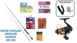 Ryuji Voltage Fuji 183 cm 0–3 gr & Shimano FX 1000 FC LRF Seti - Shimano