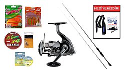 Ryuji Voltage Fuji 1.90M 0-5 Gr&Daiwa Crossfire 26 LT 1000 LRF Seti - Daiwa