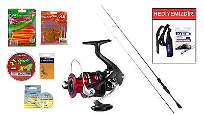 Ryuji Voltage Fuji 1.90M 0-5 Gr&Shimano Sienna 500 FG LRF Seti - 1