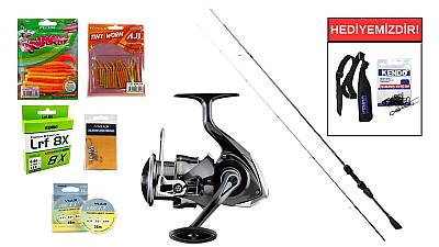 Ryuji Voltage Fuji 2.13M, 2-11Gr&Daiwa Crossfire 26 LT 1000 LRF Seti - 1