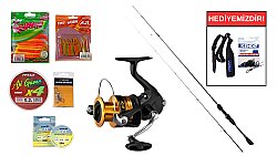 Ryuji Voltage Fuji 2.13M, 2-11Gr&Shimano LRF Makina FX 1000 FC LRF Seti - Shimano
