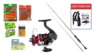 Ryuji Voltage Fuji 2.13M, 2-11Gr&Shimano Sienna 500 FG LRF Seti - 1