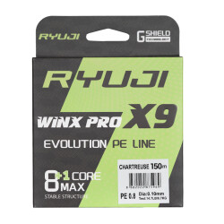 RYUJI WINX PRO X8+1 150M CHARTREUSE İP MİSİNA - 3
