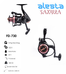 SAKURA FD-730 AL KAFA CNC KOL 6+1 BB - 1
