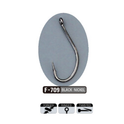 Sasame F-709 BL Nickel Seigo Ringed İğne - Sasame