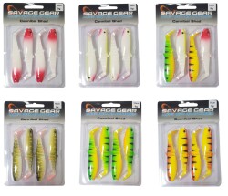 Savage gear Cannibal 10cm 4 Adet Sahte Balık - 1