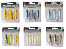 Savage gear Cannibal 6,8cm 5 Adet Sahte Balık - Savage gear