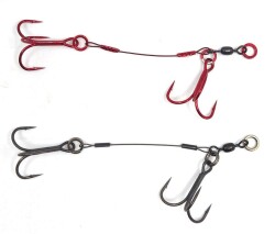 Savage Gear Carbon49 Corkscrew Stinger 2x 2 Adet İğne - 