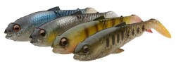 Savage Gear Craft Cannibal Paddletail 8.5 cm 7 gr Clear Water Mix 4 Adet - Savage gear