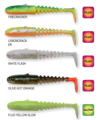 Savage Gear Gobster Shad 9 cm 9 gr Dark Water Mix 5 Pcs - 2