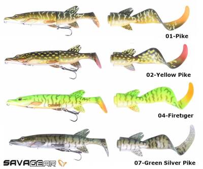 Savage gear Hybrid Pike 17 cm 45 gr SS 1+2 Sahte Balık - 2