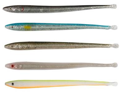 Savage gear LB Sandeel Slug 14 cm 6 Adet Sahte Balık - 1