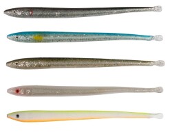 Savage gear LB Sandeel Slug 16.5 cm 5 Adet Sahte Balık - 1