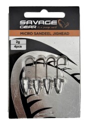 Savage Gear LRF Micro Sandeel Jighead 4 Adet #8 - Savage gear