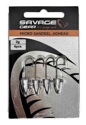 Savage Gear LRF Micro Sandeel Jighead 4 Adet #8 - 1