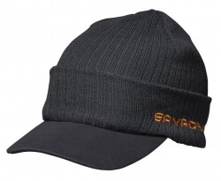 Savage Gear Peak Beanie One Size Rock Grey - Savage gear