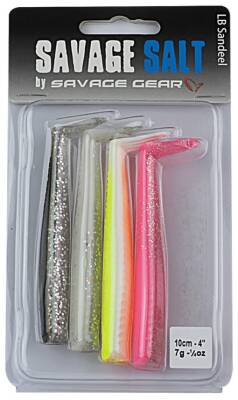 Savage gear Sandeel 10cm 4 Adet 7g Mıx-8-30-32-43 Sahte Balık - 2