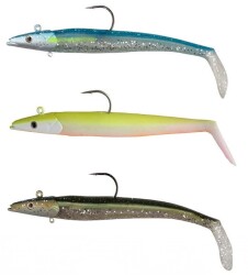 Savage gear Sandeel 18 cm 100 gr 2+1 Adet Sahte Balık - Savage gear