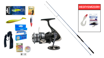 Savage Gear SGS4 Precision Lure&Daiwa Ninja 24 BS LT 4000C Spin Seti - 1