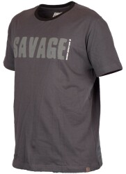 Savage gear Simply Savage Tee Grey T-Shirt - Savage gear