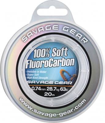 Savage gear Soft Fluoro Carbon 0,92 mm 15 m 40.5 kg 89 lb Misina - 1
