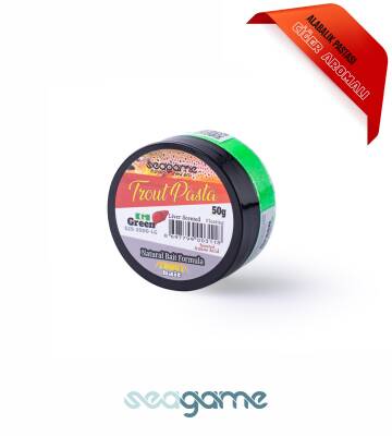 SEAGAME TROUT PASTA ALABALIK HAMURU CİĞER YEŞİL - 1