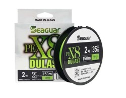 Seaguar Dulast PE 8 Örgü Spin İpi 150mt Flash Green - Seaguar