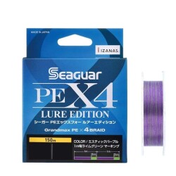 Seaguar Lure Edition PE 4 Örgü LRF İp Misina 150mt Multi Color - Seaguar