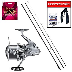 Shimano Aerlex H Surf Tubular 4,25m 225gr&Shimano Makina Ultegra 3500 XSE Profesyonel Surf Seti - Shimano