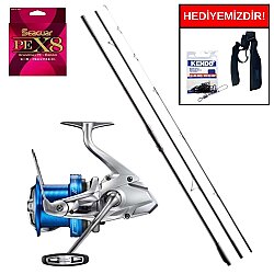 Shimano Aerlex H Surf Tubular 4,25m 225gr&Shimano Speedmaster 14000 XSD Profesyonel Surf Seti - Shimano