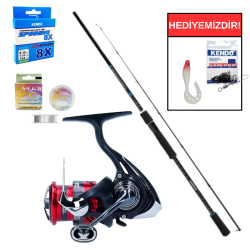 Shimano Bassterra 244 cm 6-28 gr&Daiwa Ninja 23 LT 3000 C Seti - Shimano