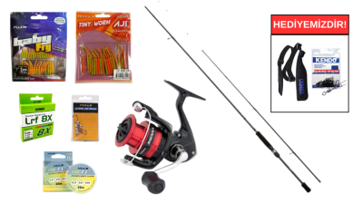 Shimano Bassterra A Lrf 218 Cm 1-11 Gr&Shimano Sienna 500 FG LRF Seti - 1