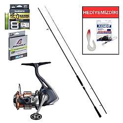 Shimano Bassterra A Power Game 335 Cm 28-84 Gr&Shimano Nasci FD C5000 XG Spin Seti - Shimano