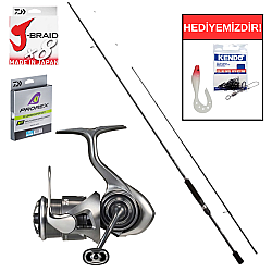 Shimano Bassterra A Sea Bass 244 Cm 6-28 Gr&Daiwa Caldia 25 FC LT 4000 C Spin Seti - Shimano