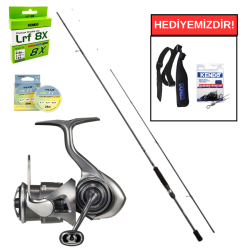 Shimano Bassterra A Sea Bass 244 Cm 6-28 Gr&Daiwa Caldia 25 LT 2500 Profesyonel LRF Seti - Shimano