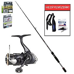 Shimano Bassterra Spinning 244 cm 3-15 gr&Daiwa 26 Freams LT 1000 S P LRF Seti - Shimano