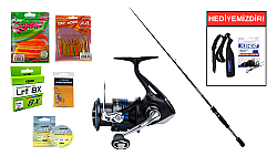 Shimano Bassterra Spinning 244 cm 3-15 gr&Shimano Nexave FI 1000 LRF Seti - Shimano