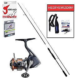 Shimano Bassterra XT+ 289 cm 15-65 gr&Shimano Nasci FD 4000 XG Spin Seti - Shimano