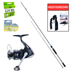 Shimano Bassterra XT+ Spin Lrf 2,05M 0,5-8g&Shimano Makina Catana 1000 FE LRF Seti - Shimano
