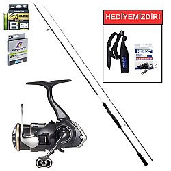 Shimano Bassterra XT+ Spin LRF 2,55m 8'4'' 4-19g&Daiwa 26 Freams LT 1000 S P LRF Seti - Shimano
