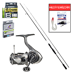 Shimano Bassterra XTP 244 cm 5-28 gr&Daiwa Caldia 25 LT 3000 Spin Seti - Shimano