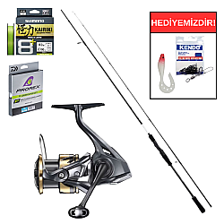 Shimano Bassterra XTP 244 cm 5-28 gr&Shimano Ultegra FD 4000 XG Spin Seti - Shimano
