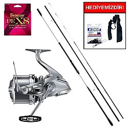 Shimano Beastmaster K Surf Tubular 425 Cm 225 Gr&Shimano Makina Ultegra 14000 XSE Profesyonel Surf Seti - Shimano