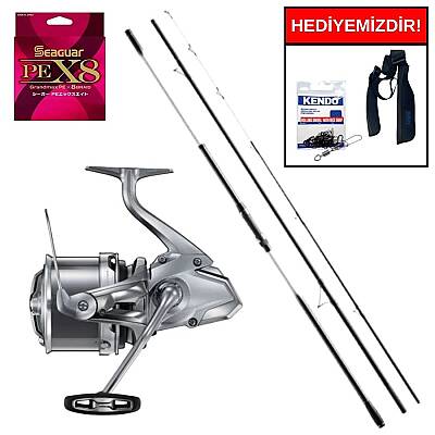 Shimano Beastmaster K Surf Tubular 425 Cm 225 Gr&Shimano Makina Ultegra 14000 XSE Profesyonel Surf Seti - 1