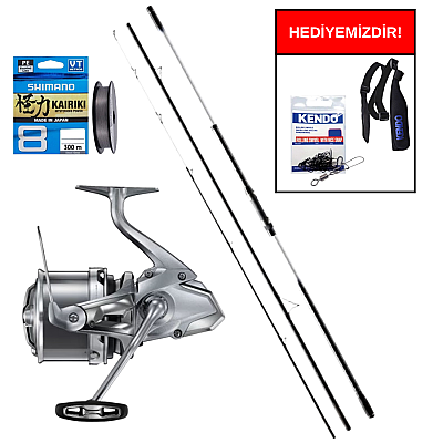 Shimano Beastmaster K Surf Tubular 425 Cm 225 Gr&Shimano Makina Ultegra 3500 XSE Profesyonel Surf Seti - 1