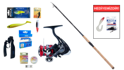 Shimano Catana FX Spinning Tele 2,70m 14-40g&Daiwa Ninja 23 LT 3000 C Teleskopik Spin Seti - Shimano